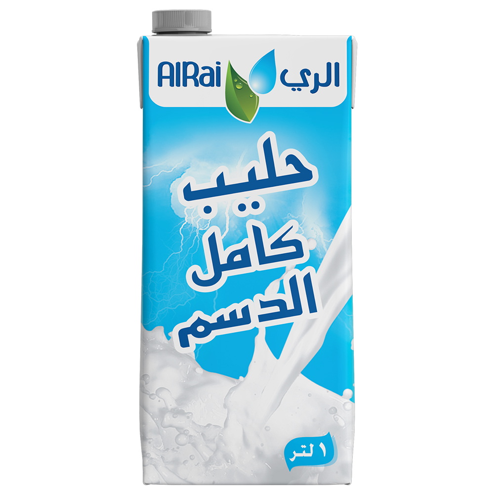 حليب كامل الدسم  1 لتر