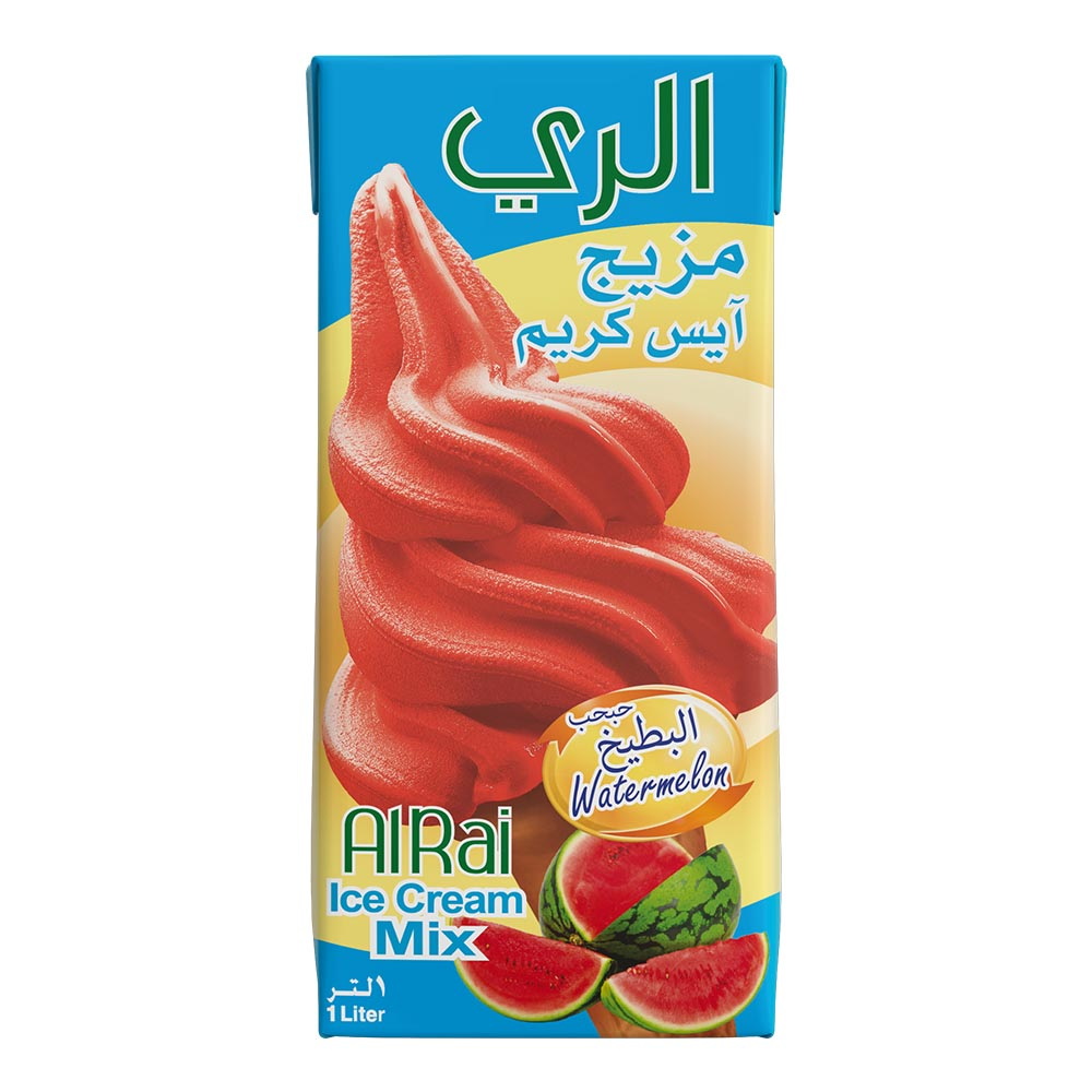 مزيج آيس كريم البطيخ