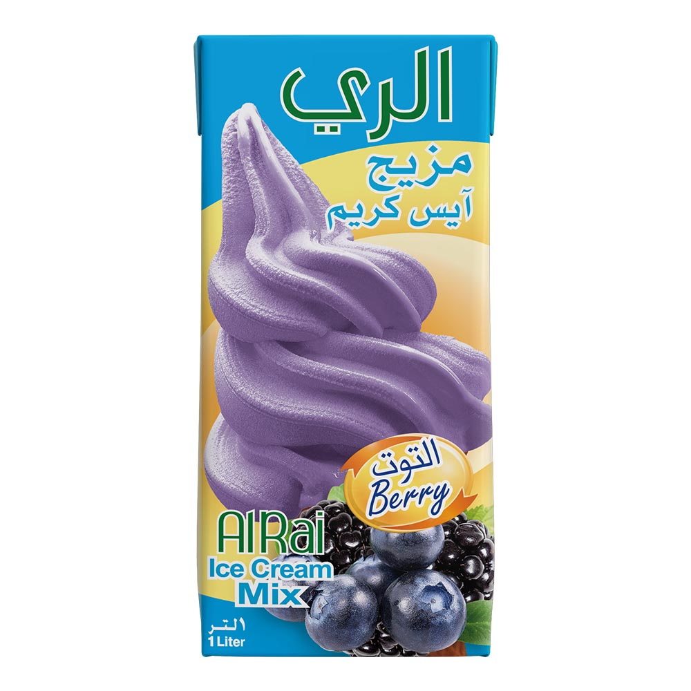 مزيج آيس كريم التوت