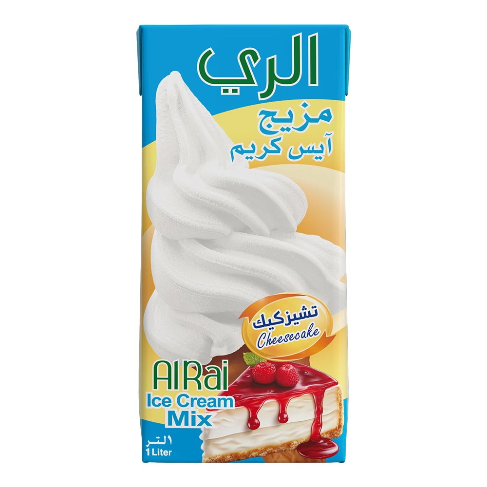 مزيج آيس كريم تشيزكيك