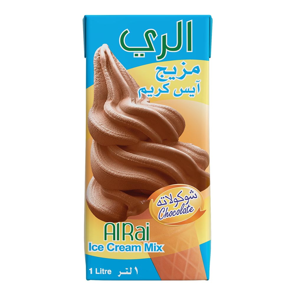 مزيج آيس كريم شوكولاتة