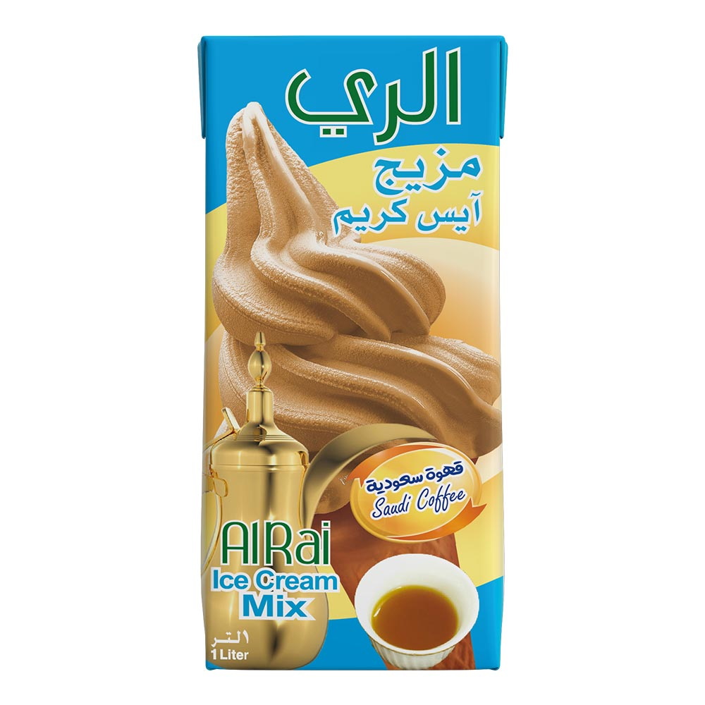 مزيج آيس كريم قهوة سعودية